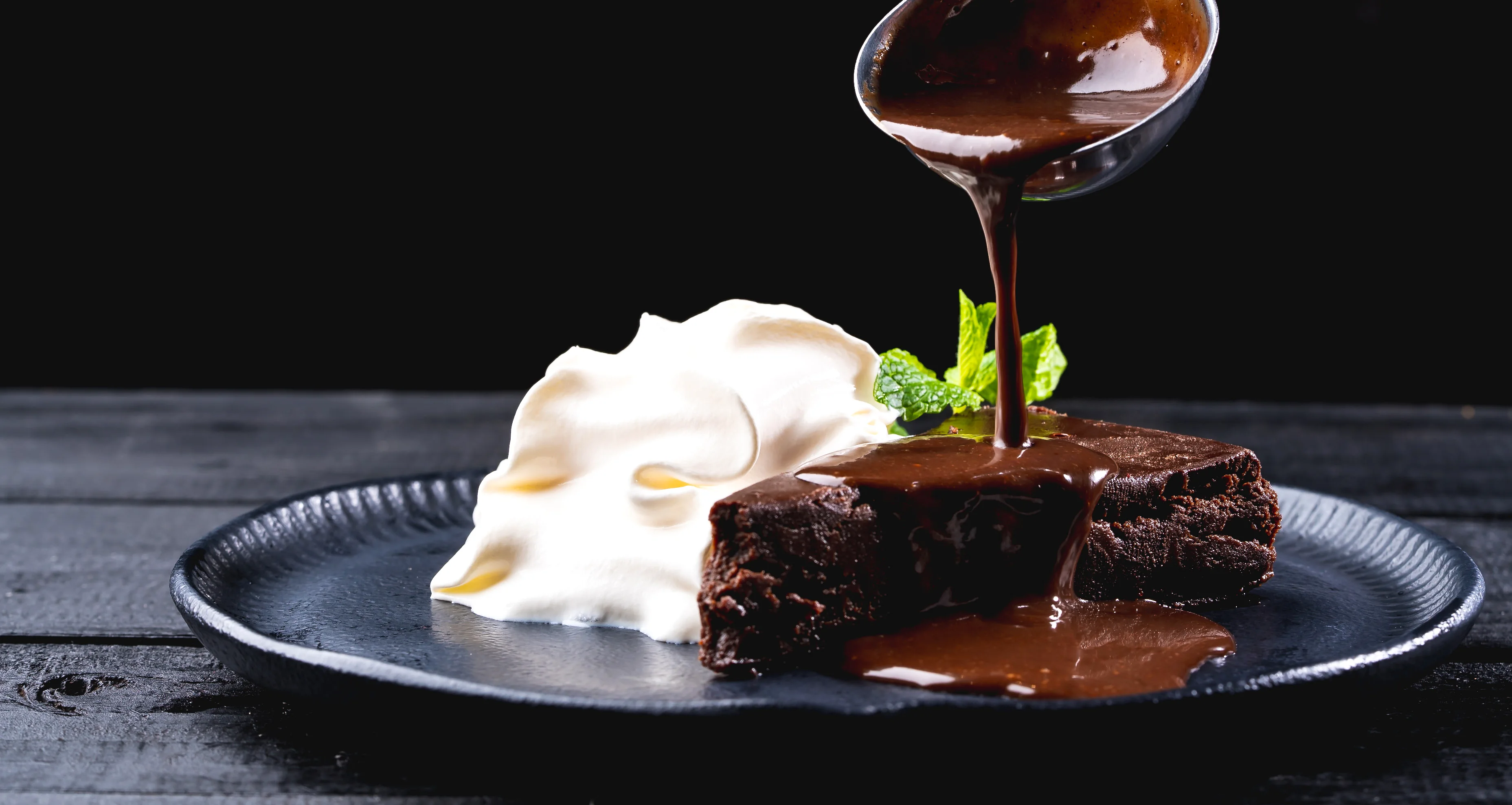 Sobremesa de chocolate